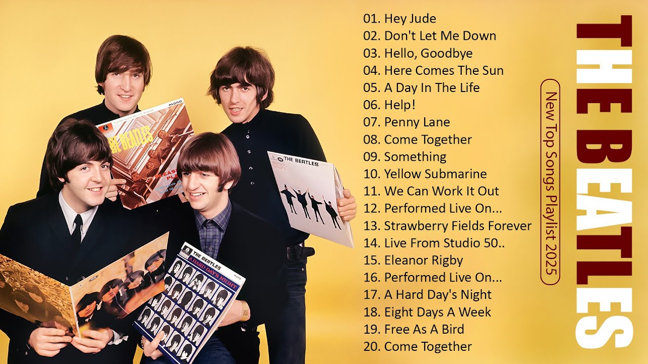 The Beatles Greatest Hits Full Album - Best Beatles Songs Collection Full Concert HD 2025