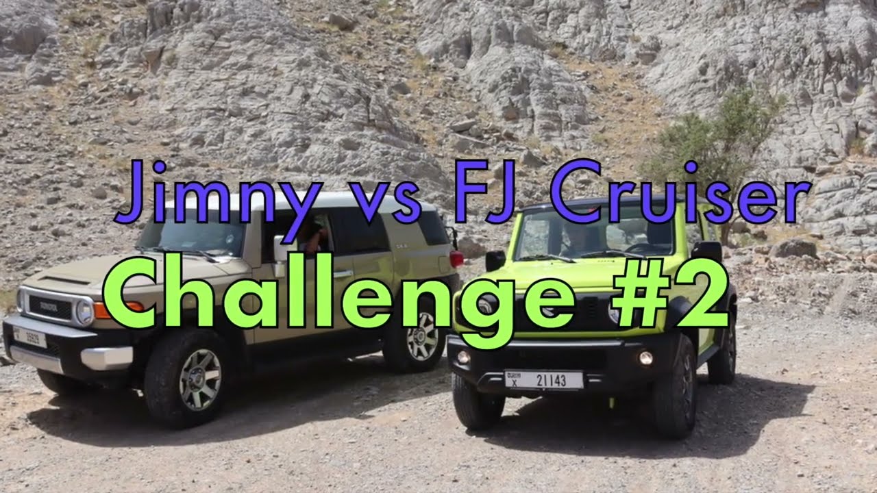 Suzuki Jimny vs. Toyota FJ Cruiser by Explorer UAEOffroad