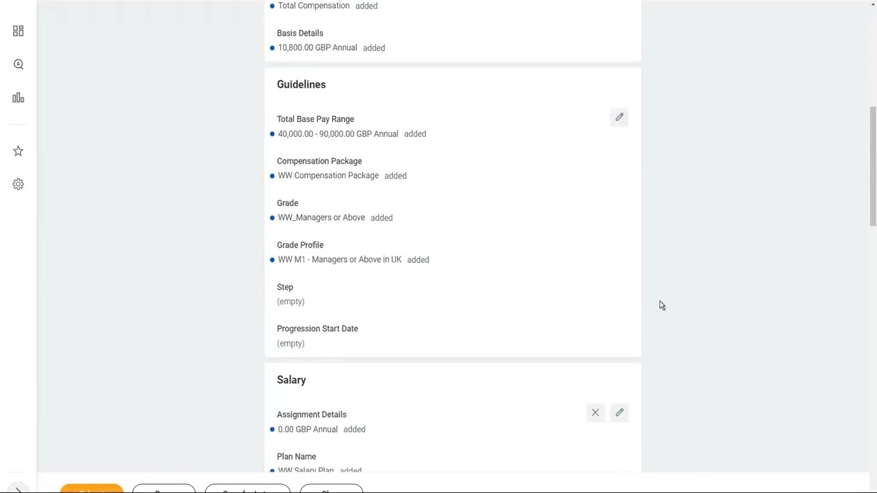 Hire Employee Create job Profile in Workday part1