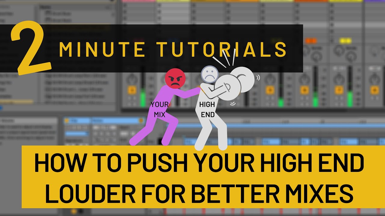 How to push your high end louder for a better mix