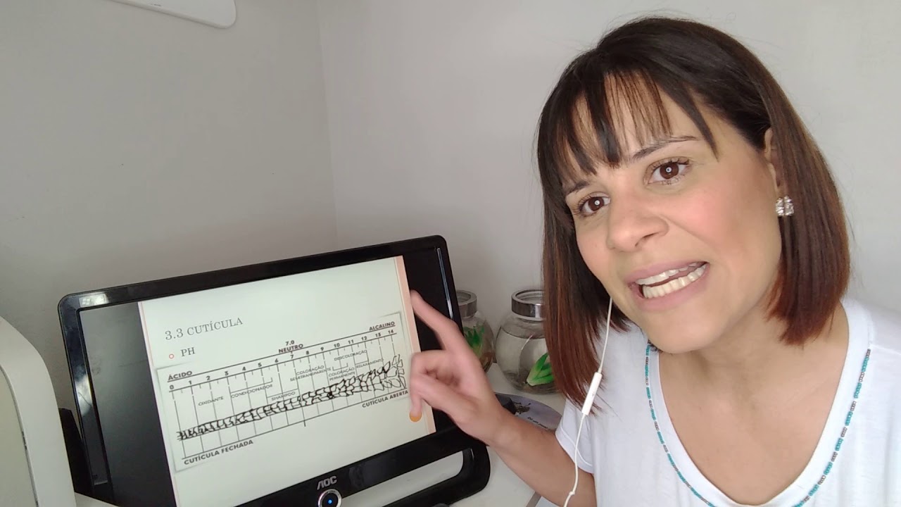 Vídeo aula para cabeleireiros 01 - Tricologia - Entenda o fio de cabelo e suas partes!