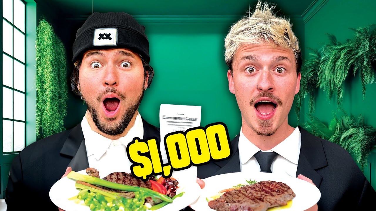 Eating MOST EXPENSIVE Mukbang On Postmates... (ft. ROOMMATES)