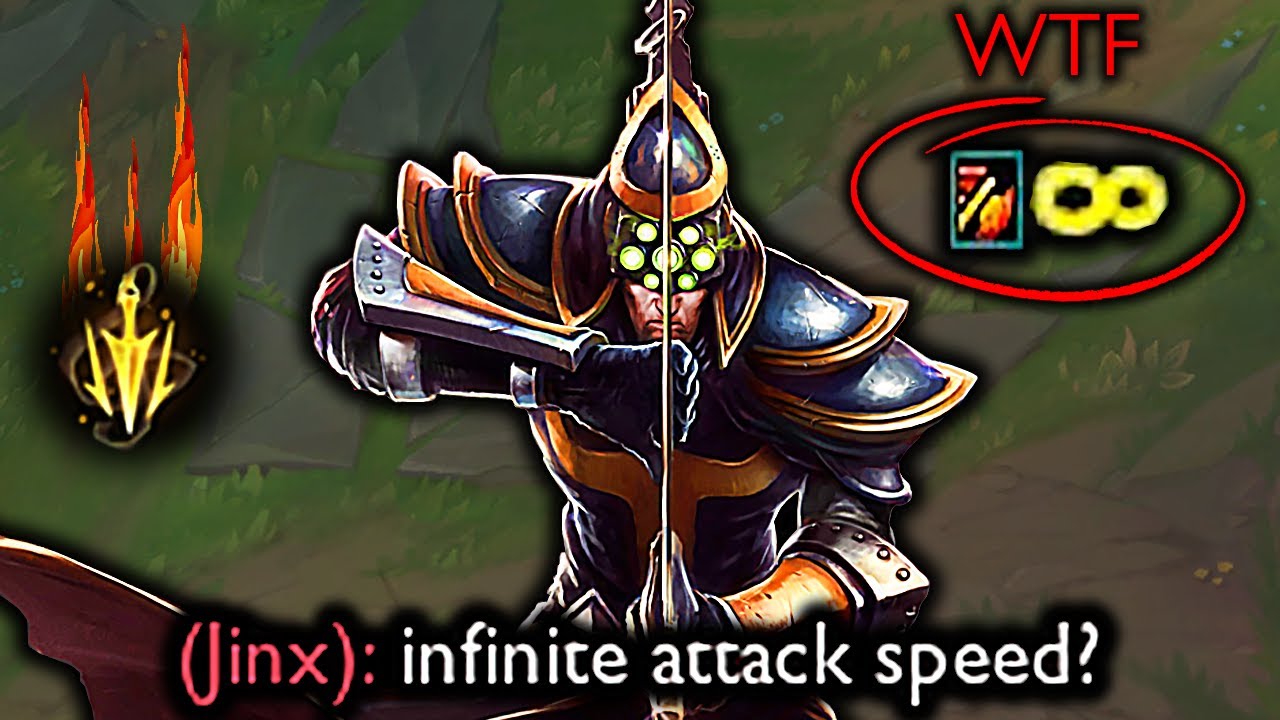 NEW LETHAL TEMPO MASTER YI IS STUPIDLY OP (&infin; ATTACK SPEED)