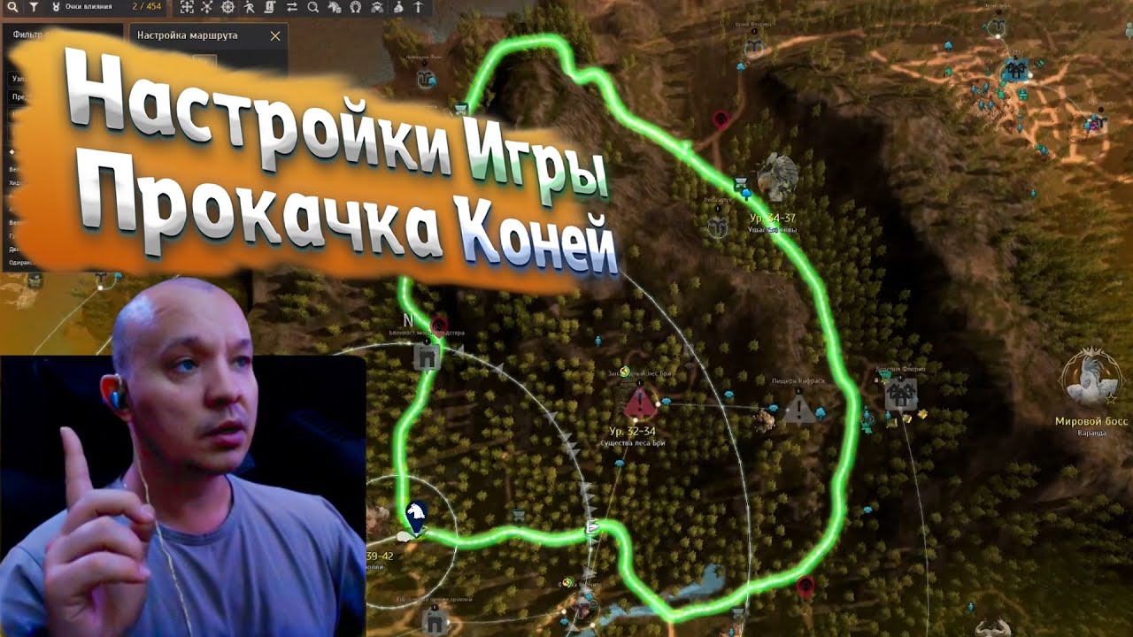 Настройки игры и ПРОКАЧКА КОНЕЙ от @drDozA  в Black Desert 2025