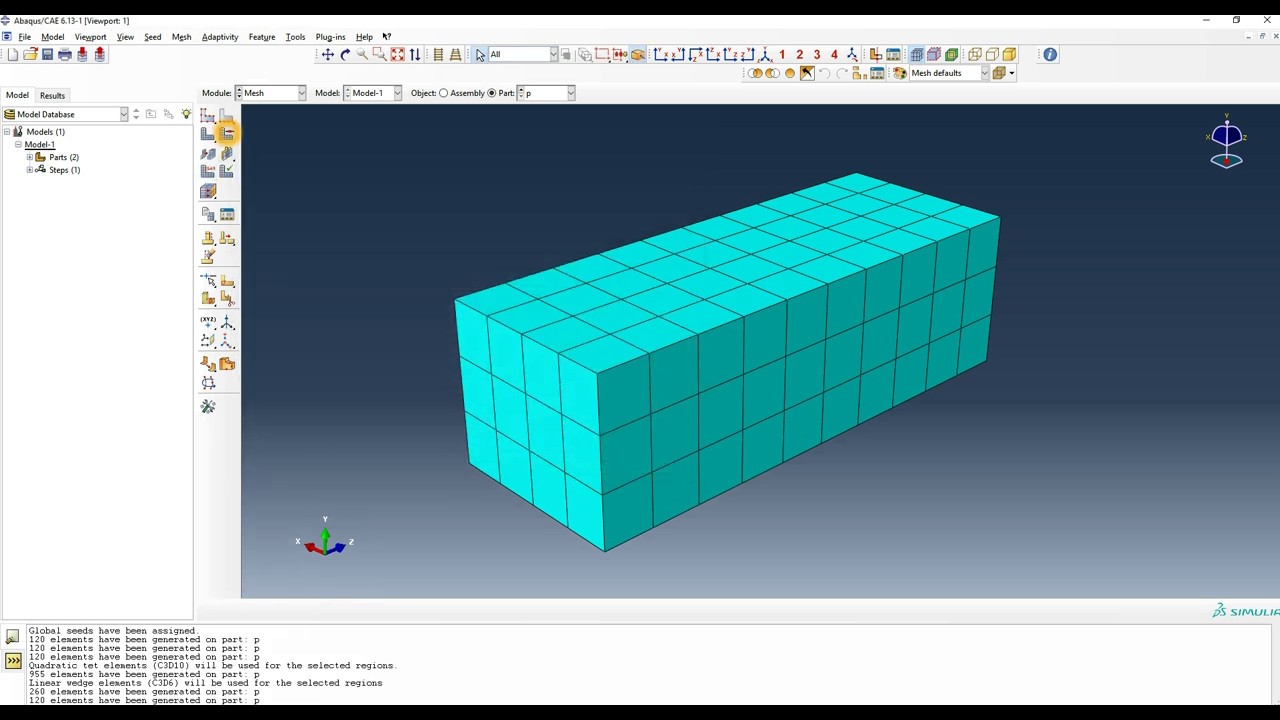 Abaqus Element Shapes and Element Types 3D