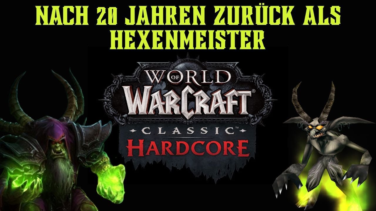 WoW Classic Hardcore I Als Hexenmeister ⚔️ Folge 01 I Deutsch World of Warcraft