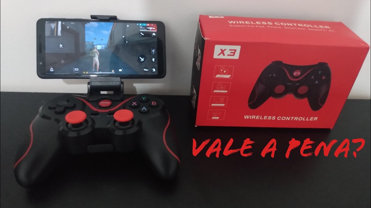 Comprei um joystick barato na Shopee!