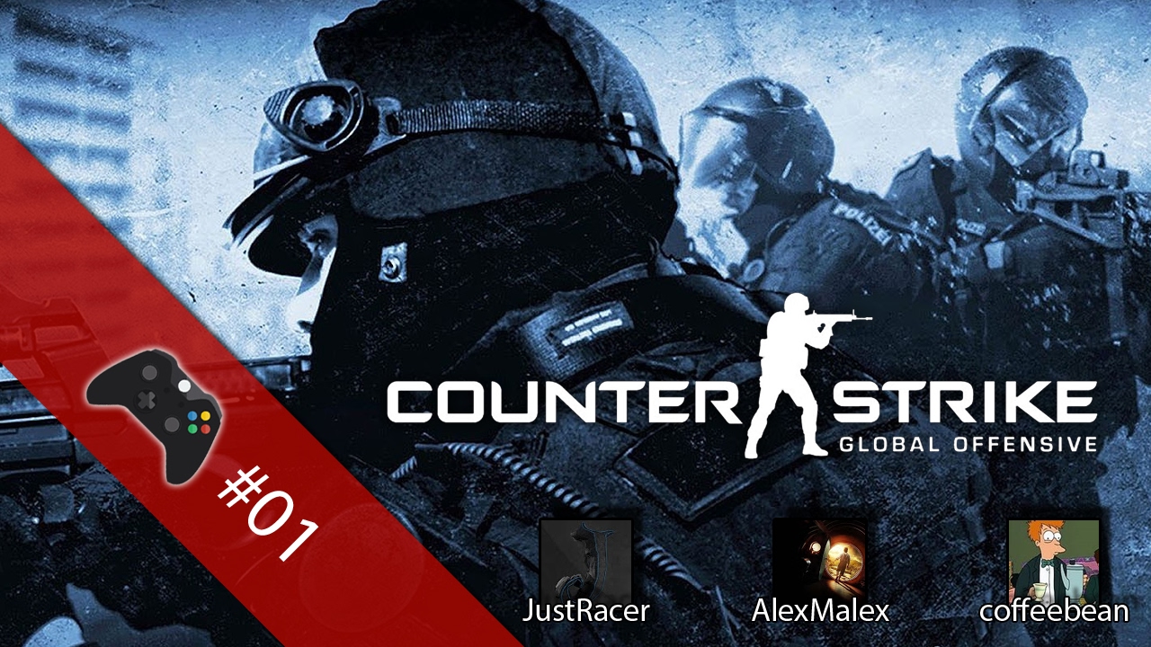 Battle mit JustRacerHD, AlexMalex & coffeebean - Counter Strike: GO #01 - Let's Battle 🎮
