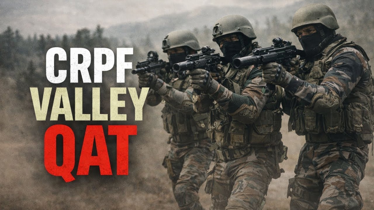 QAT CRPF и SOG JKP охраняют долину | QAT и SOG в действии в долине Кашмира HD.