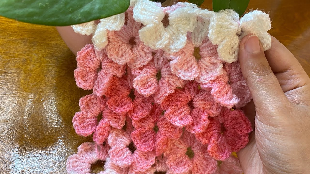 How to Crochet Flowers Stitch
