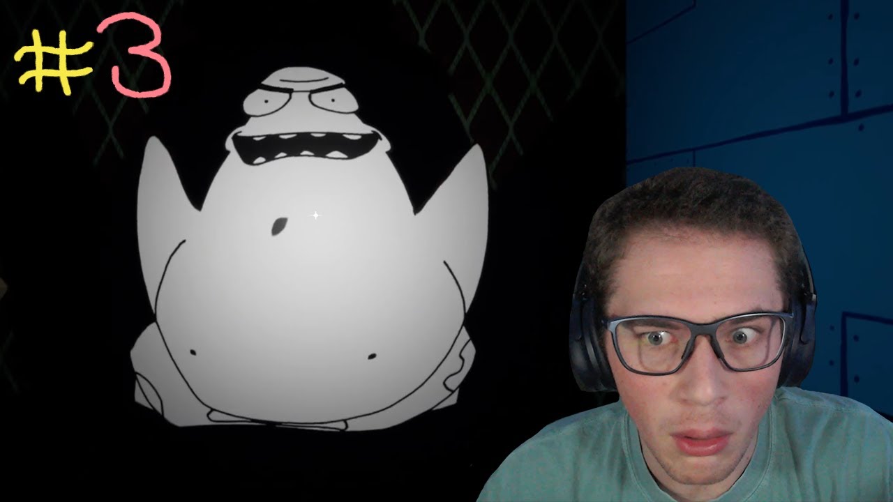 Doodle PATRICK is HAUNTING Me | Around the Clock at Bikini Bottom #3