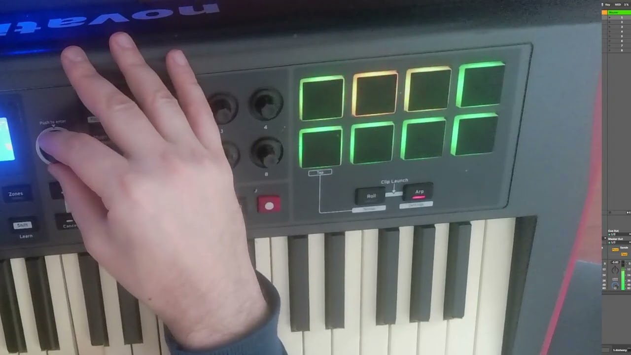 Arpeggiator on Novation Impulse 49