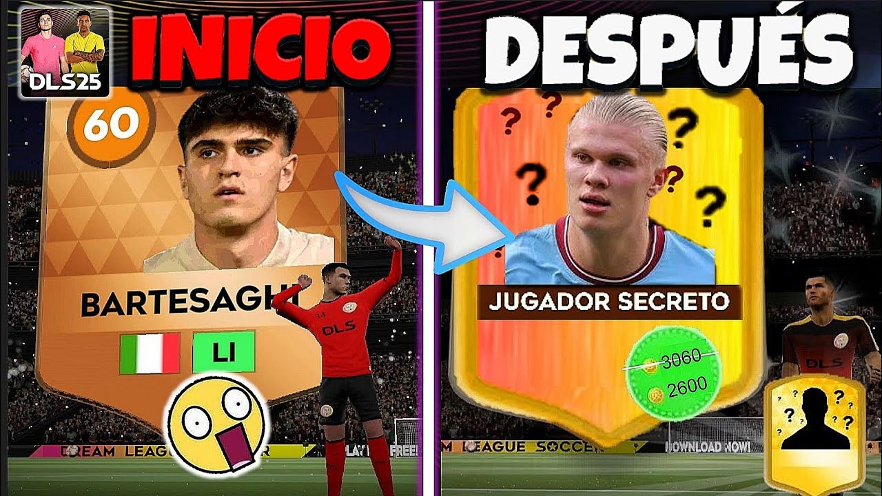 🤑Construí un EQUIPO Desde CERO con JUGADORES SECRETOS DLS 25 Actualización