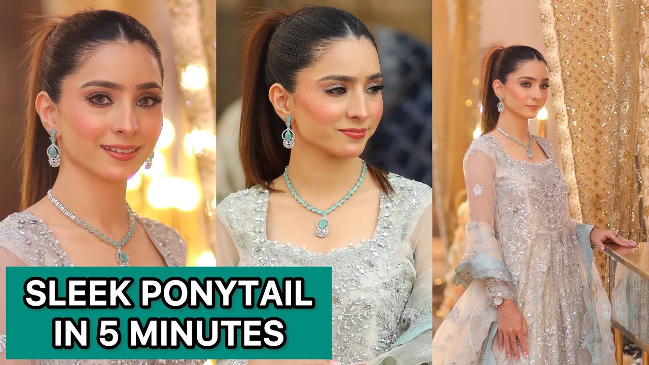 HOW TO : Sleek Ponytail Tutorial ( Model Inspired)😍
