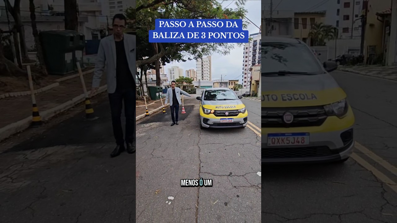 Passo a Passo da BALIZA de 3 pontos - Aprenda de forma F&Aacute;CIL e EFICIENTE