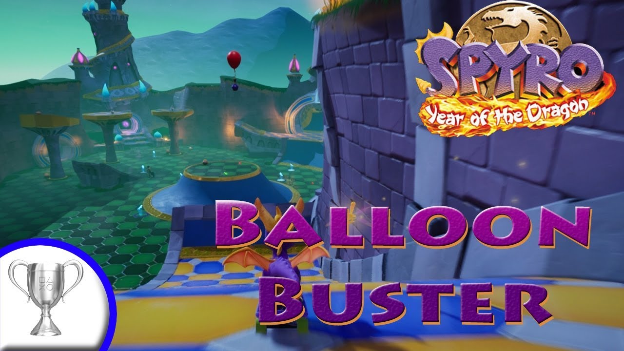 Spyro: Year of the Dragon│Balloon Buster Trophy