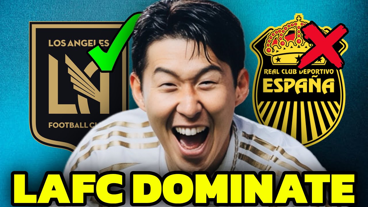 LAFC DESTROY Real Espana 6-1! | Son Heung-min Has 4 Goal Contributions