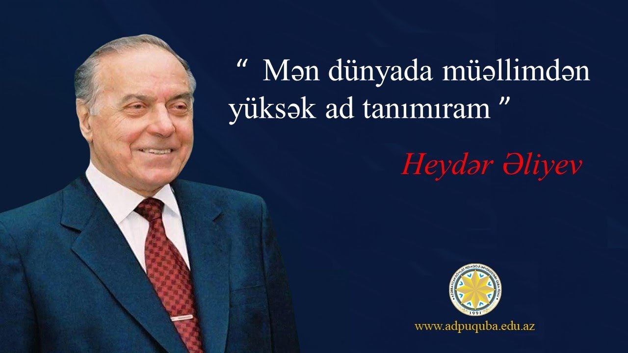 5 Oktyabr Beynəlxalq Müəllimlər Günü
