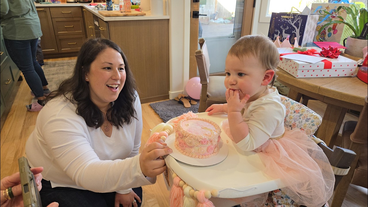 Leila's 1st Bday Smash Cake