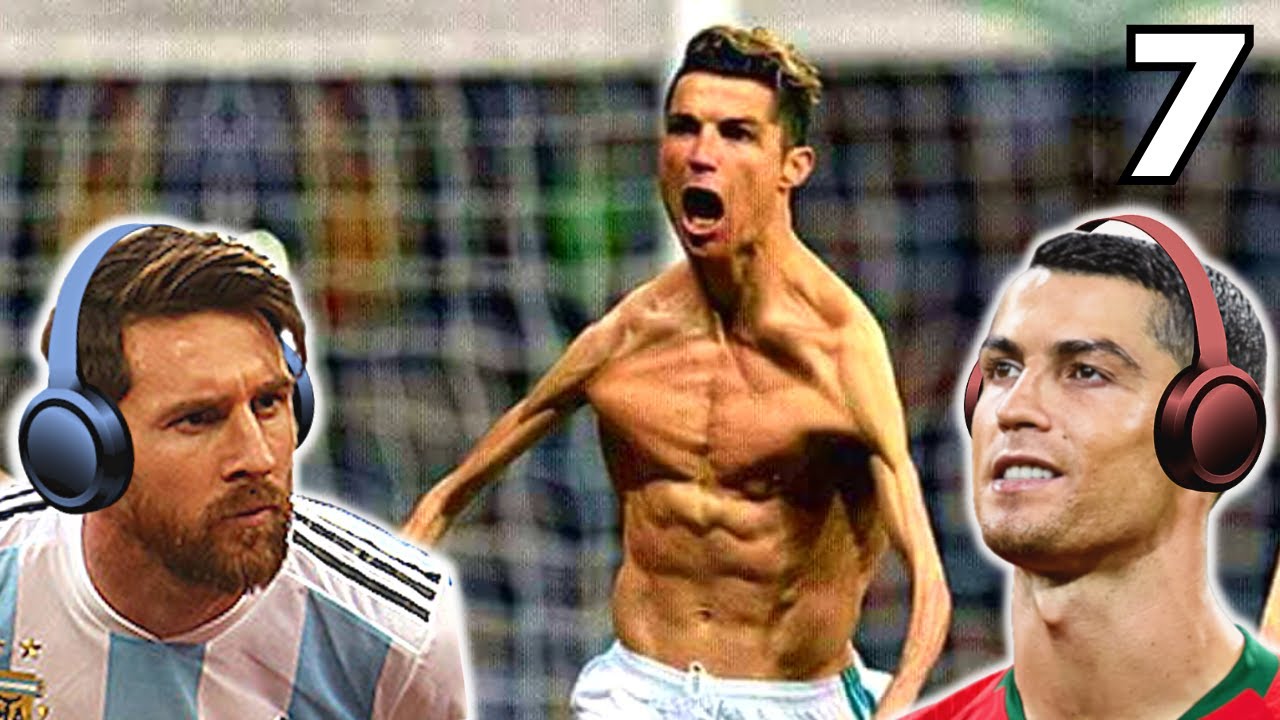 Messi & Ronaldo React To Funny Clips 7!