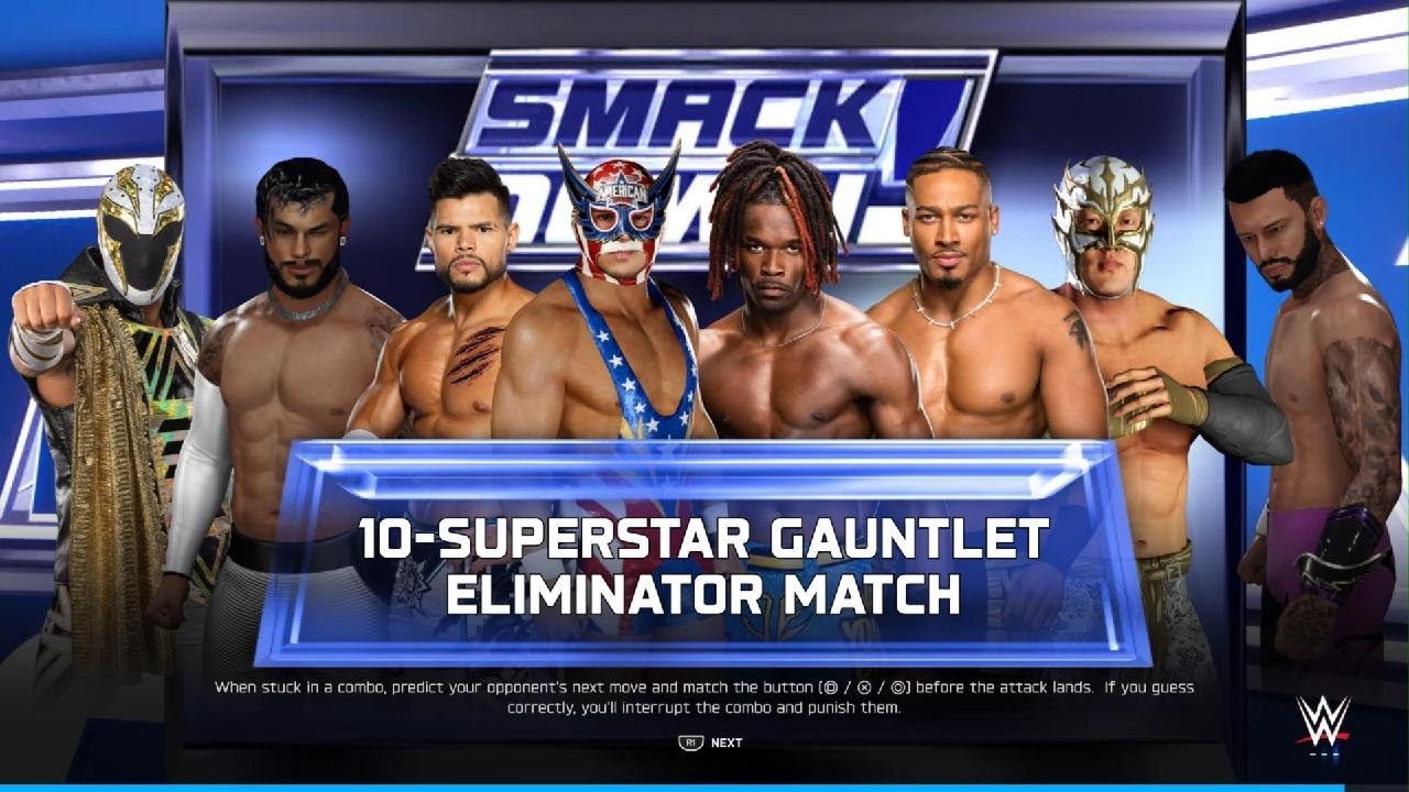 WWE 2K25: Highflyer Gauntlet Match