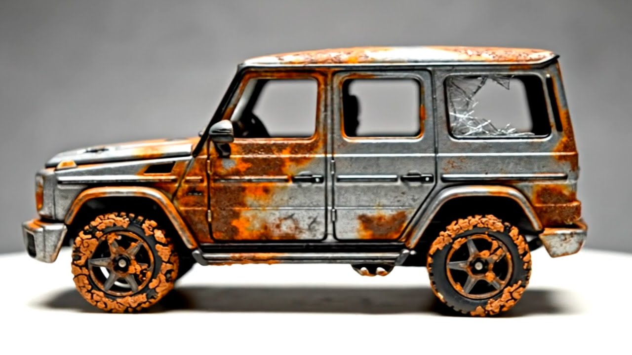 Mini Restoration ASMR Abandoned Mercedes Benz G Wagon