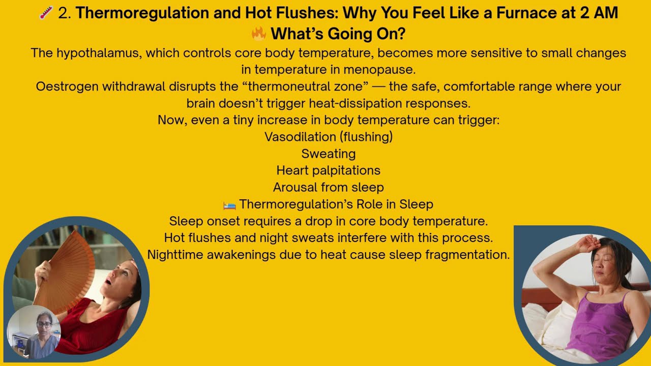 Menopause and Sleep   Understanding the Connection