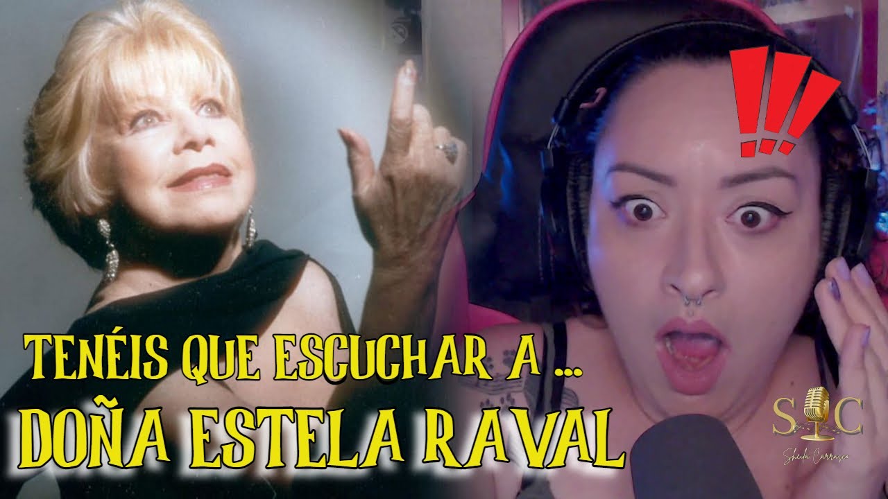 ESTELA RAVAL❤️EL INSTRUMENTO QUE ACOMPAÑA A SU VOZ POTENTE❤️cantante REACTION & ANALYSIS