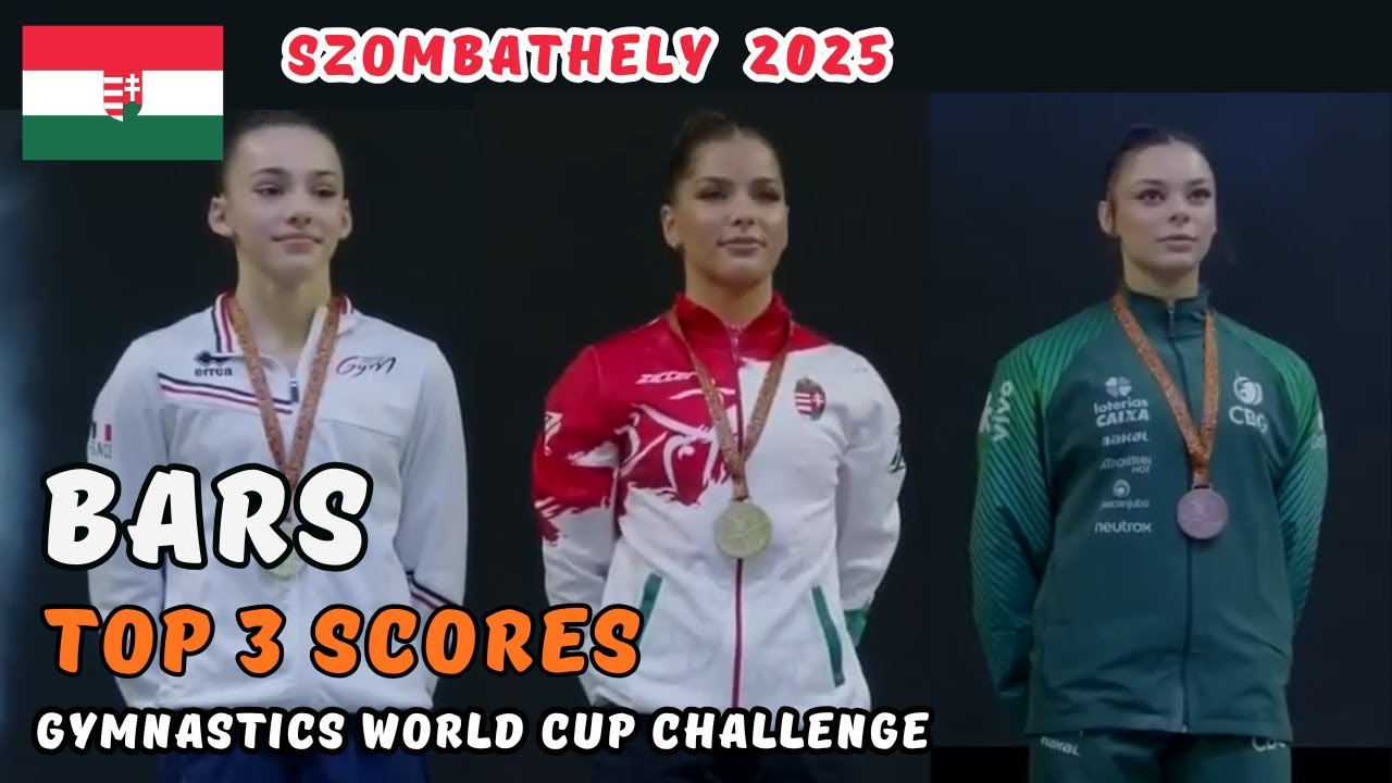 2025 World Cup Challenge | Women's BARS Finals - Top 3 Scores (Szombathely)