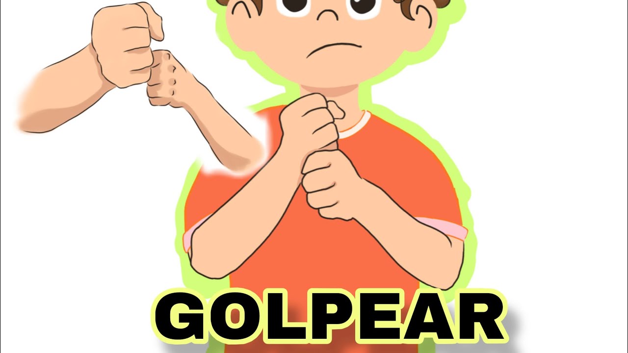 Seña de “GOLPEAR” Lengua de Señas Mexicana (LSM)