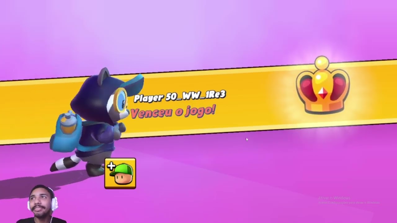 Jogando Stumble Guys