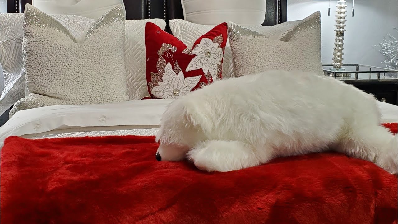Make My Bed With Me For Christmas |How to apply a Duvet