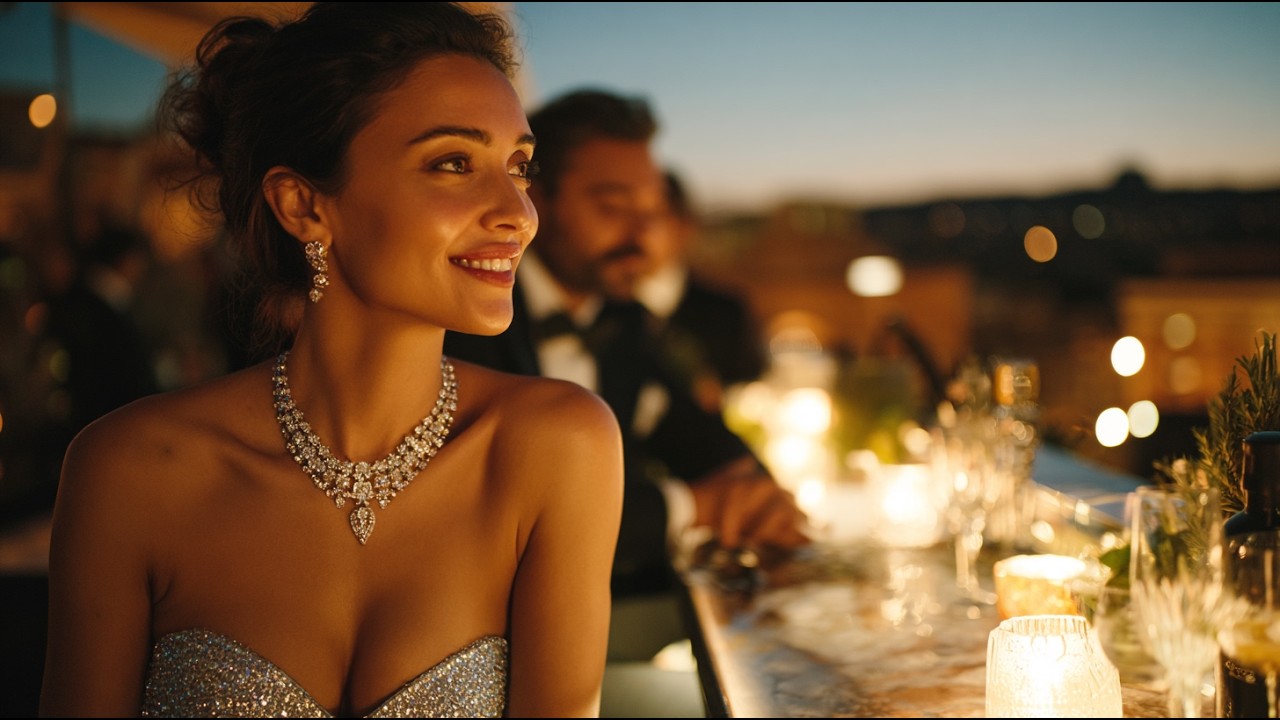 Luxury Rooftop Jazz Bar Rome &ndash; Smooth Jazz Instrumental for Evening Calm & Deep Focus