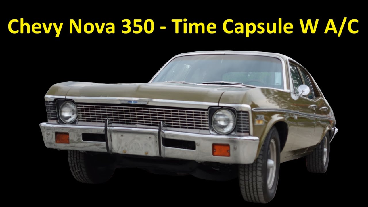 1972 Chevy Nova 350 Barn Find &ndash; Classic Survivor with Factory A/C and Muscle to Spare!