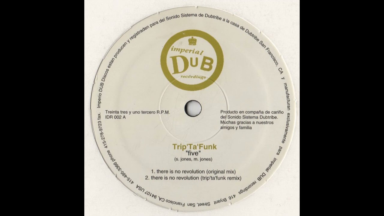Trip 'ta' Funk - There Is No Revolution (Trip 'ta' Funk Remix)