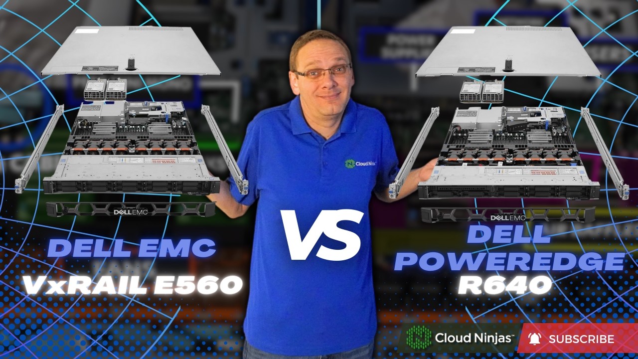 Dell EMC VxRail E560 vs. Dell PowerEdge R640: Which one is right for your business?