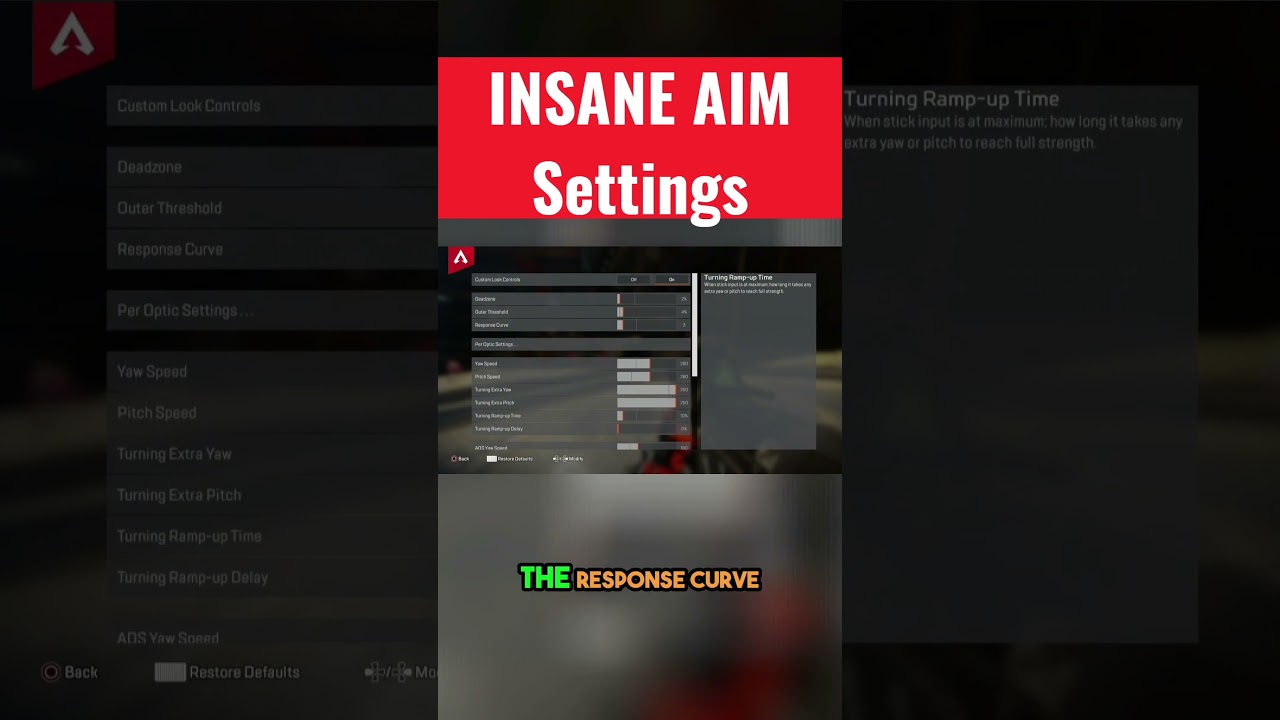 Best Apex Controller Settings for INSANE Aim!