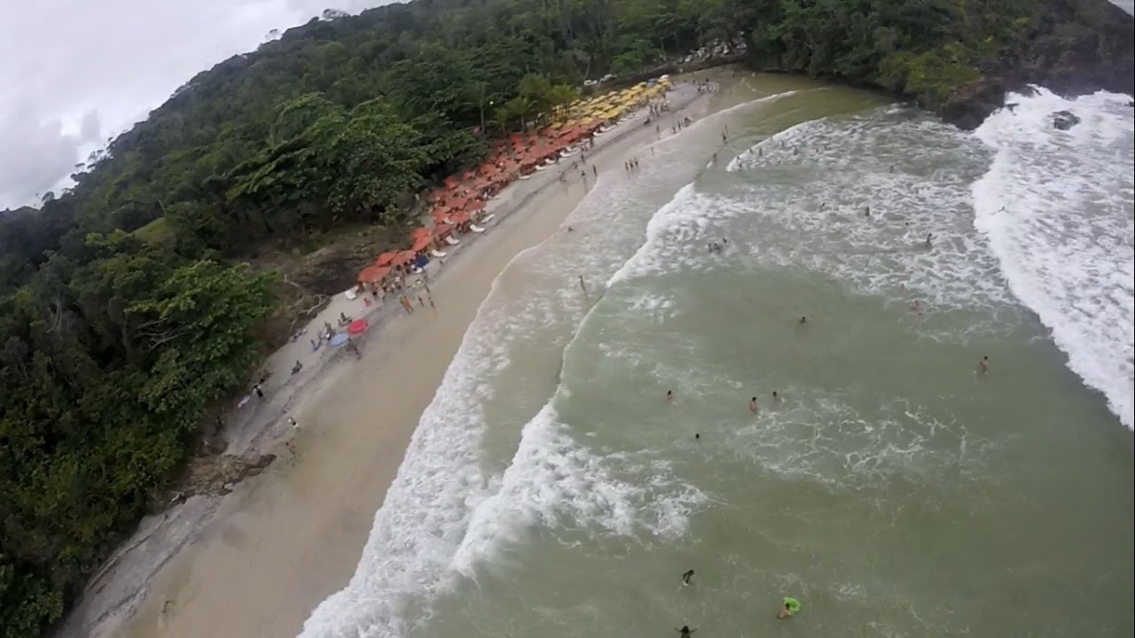 Tirolesa na Praia da Ribeira, Itacaré-BA