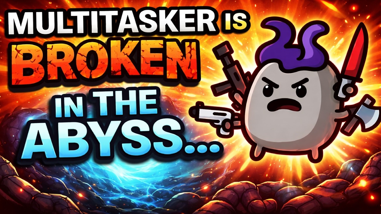 Multitasker Is BROKEN in The Abyss… | Brotato