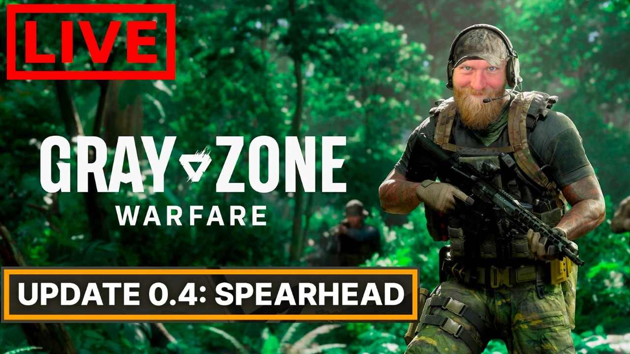 NOWE !DROPS 👉 !GZW aktualizacja SPEARHEAD 0.4 Gray Zone Warfare