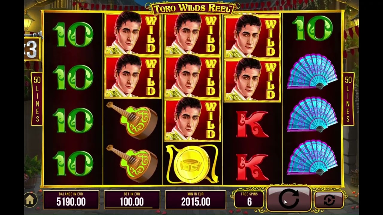 Toro Wilds Slots 12 Free Spins 3X MULTIPLIER
