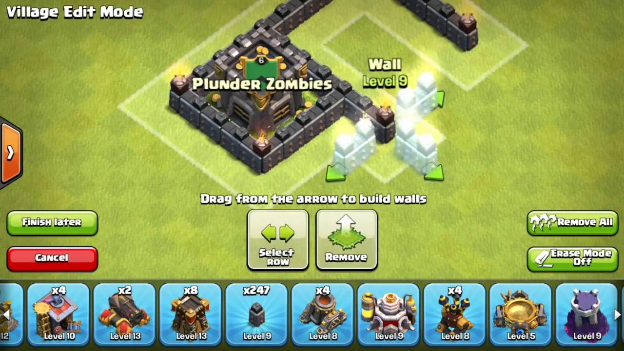 CLASH OF CLANS. Town Hall 8(TH8) Trophy Base 2016