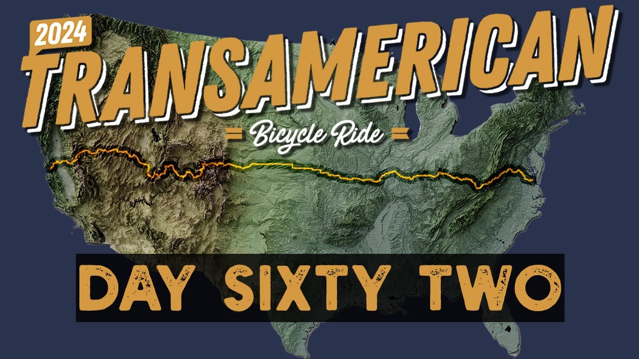 2024 Transamerica Bicycle Ride Day 62: Max Meadows, VA to Blacksburg, VA