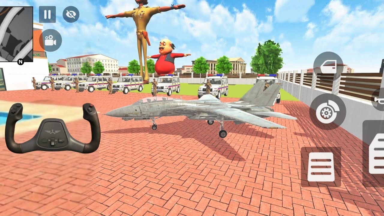 😱Jack Buy a Military Jet🛩 In Indian Theft Auto Simulator 