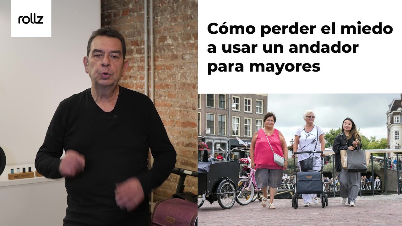 Cómo perder el miedo a usar un andador para mayores