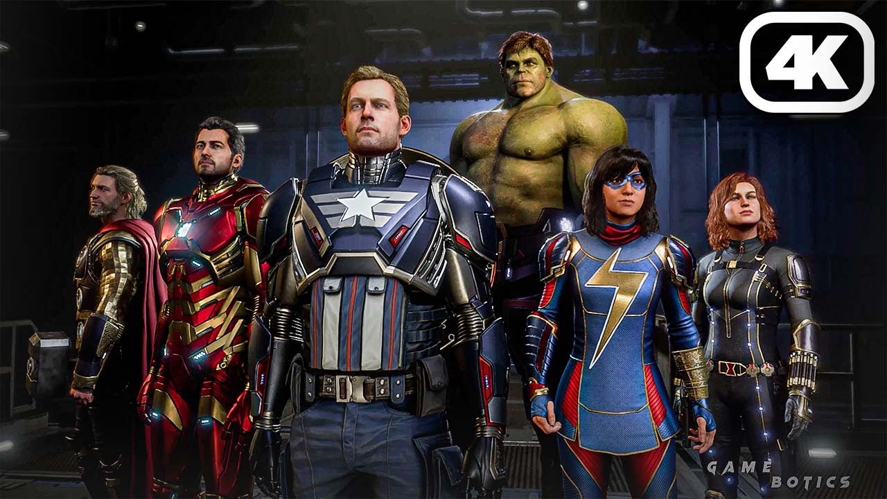 Marvel's Avengers (PC) 4K 60FPS Gameplay - (Full Game)