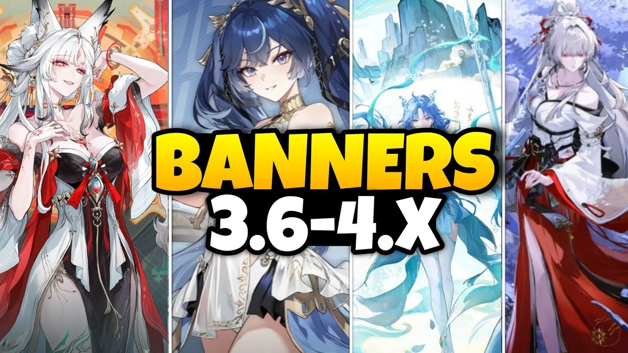 NEW UPDATE! ALL UPCOMING NEW & RERUN BANNERS FROM  3.6 TO 4.X  - Wuthering Waves
