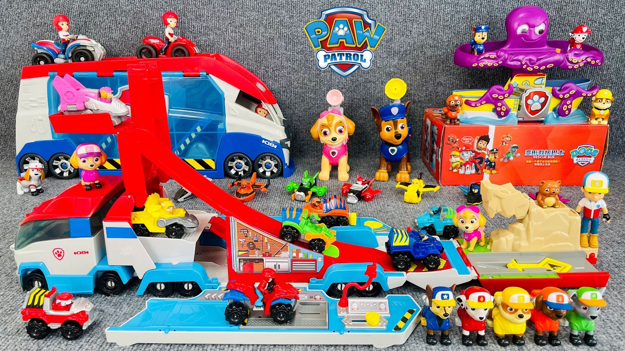 21 Minutes Satisfying with Unboxing Paw Patrol Toys Series Collection ASMR | Toy Review