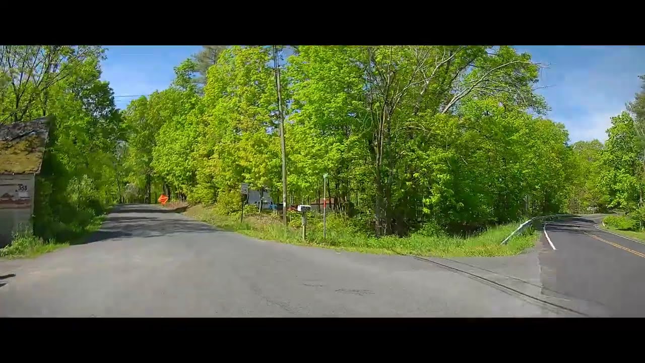 Blue Mountain Road from Rt 32 Saugerties NY Ulster County