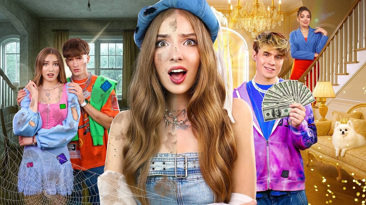 I Work For Rich Family to Save My Mom! Poor Nanny vs Rich Kids